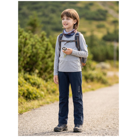 Pantalones softshell para niños Alpine Pro Zorto 2 Blue