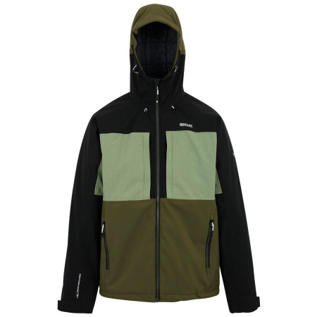 Chaqueta de hombre Regatta Maland Insulated verde OilGreen/Blk