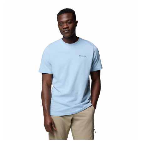 Camiseta de hombre Columbia Hageman™ Graphic Tee azul/ azul claro Ripple Blue, Heavenly Horizons