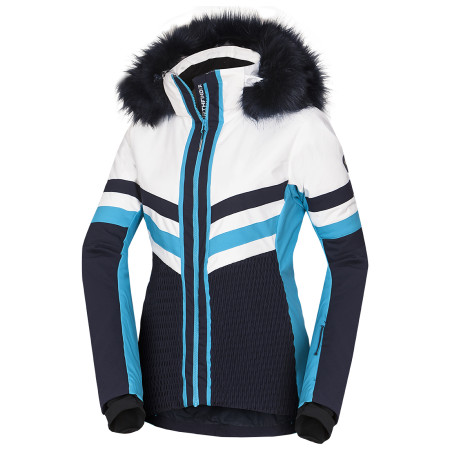 Chaqueta de mujer Northfinder Ainsley azul/blanco
