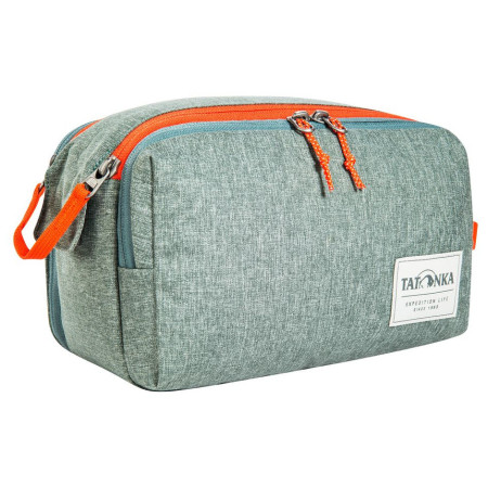 Neceser Tatonka Cosmetic Double Zip Pouch verde sage green