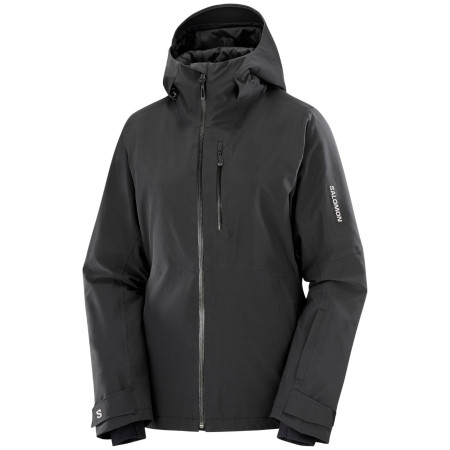 Chaqueta de mujer Salomon Highland Jacket W negro DEEP BLACK
