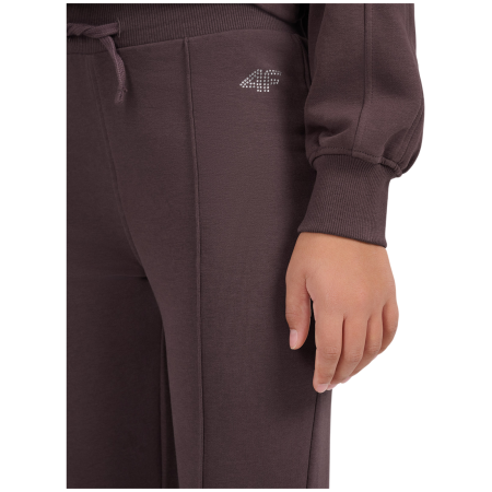 Pantalones de chándal para niños 4F Trousers Cas F1781 Dark Brown