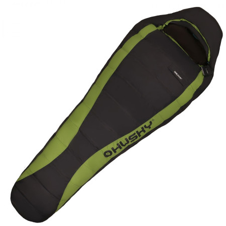 Saco de dormir de plumón Husky Dinis -10°C (2017) negro/verde