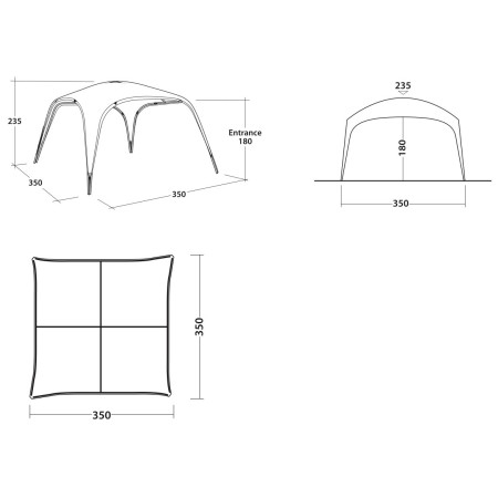 Toldo Outwell Wakefield Shelter L