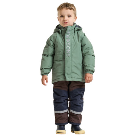 Chaqueta de invierno para niños Didriksons Talvi Kids Jkt 2 Dark Moss