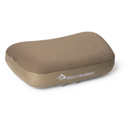 Almohada de viaje Sea to Summit Aeros Premium Pillow - Large marrón claro Burnt Olive