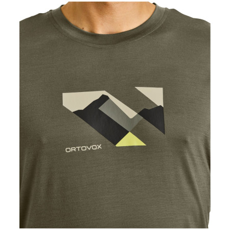 Camiseta de hombre Ortovox 140 Cool Landscape T-shirt
