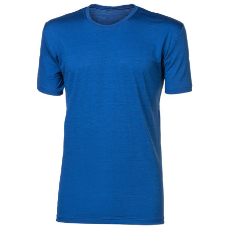 Camiseta funcional de hombre Progress Original Merino azul modrý melír
