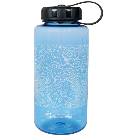 Botella Warg Lines Tritan Wide 1L azul blue