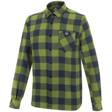Camisa de hombre Wild Country Spotter 2 Shirt Man azul/verde navy