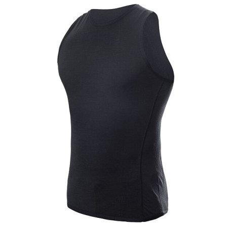 Camiseta sin mangas para hombre Sensor Merino Air negro black