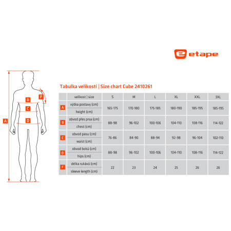 Maillot de ciclismo de hombre Etape Cube