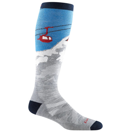 Medias de hombre Darn Tough Heady Yeti Otc gris gray