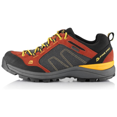Calzado de senderismo para hombre Alpine Pro Israf negro/naranja Black/Orange
