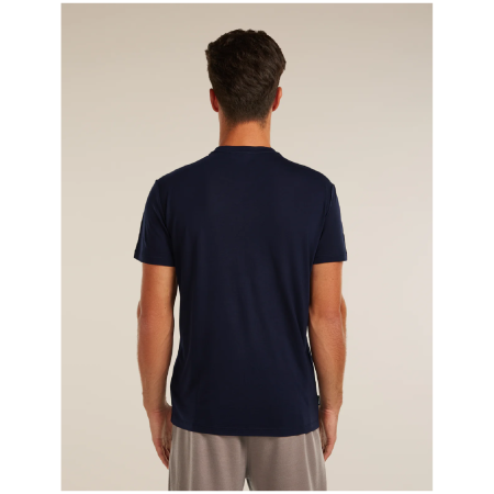 Camiseta funcional de hombre Icebreaker Merino Blend Core SS Tee Canoe Companions