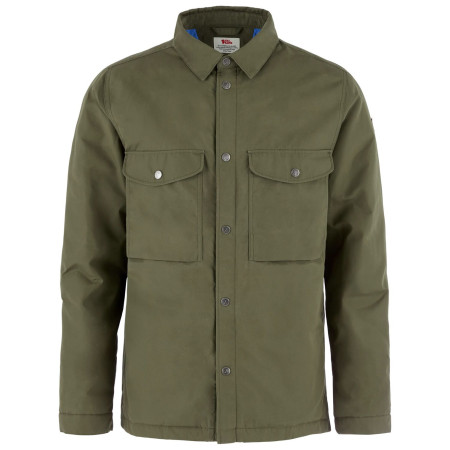 Chaqueta de hombre Fjällräven Övik Down Shirt Jacket M verde Laurel Green