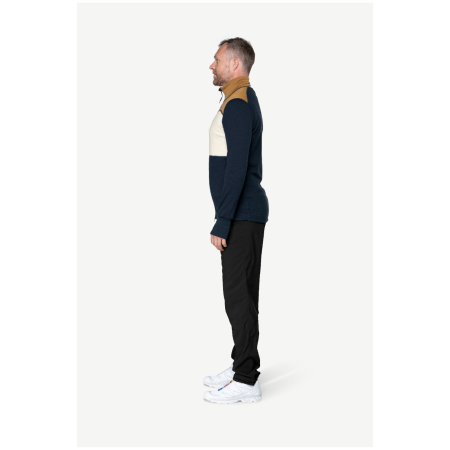 Sudadera funcional de hombre Devold Egga Grid Merino Jkt