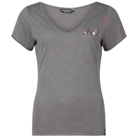 Camiseta de mujer Chillaz Monaco gris oscuro titan