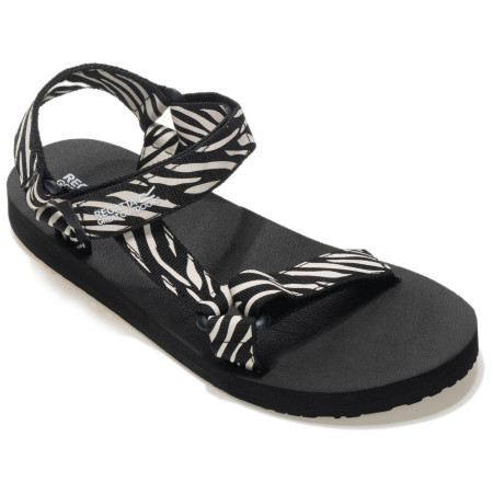 Sandalias de mujer Regatta Women’s Vendeavour Sandal negro/blanco Blk/WhtZebra