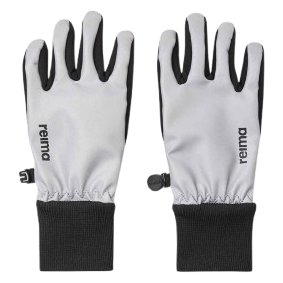 Guantes para niños Reima Heippa blanco Silver