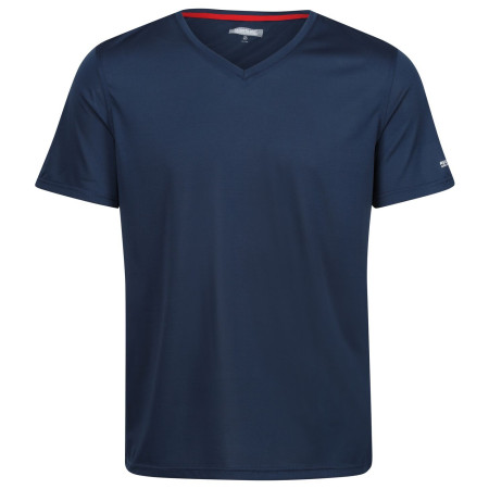 Camiseta de hombre Regatta Fingal V-Neck azul MoonLt Denim