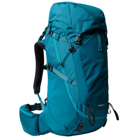 Mochila de senderismo para mujer The North Face W Terra 55 azul Blue Moss-Sapphire Slat