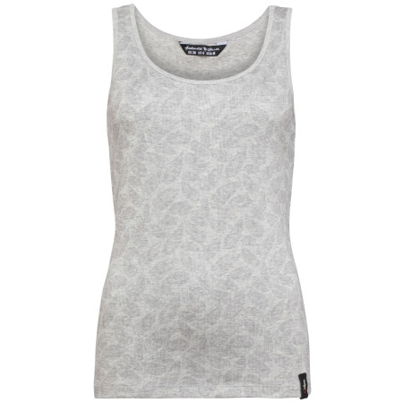 Camiseta sin mangas para mujer Chillaz Telendos Feather Ornament gris claro LightGrayMelange