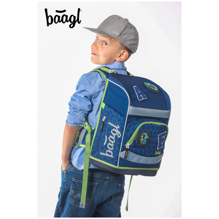 Mochila escolar para educación primaria Baagl Zippy Plus