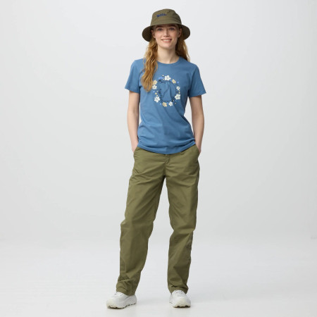 Camiseta de mujer Fjällräven Fjällblomster Fox T-shirt W
