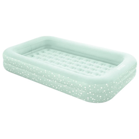 Colchón hinchable Intex Kidz Travel Bed Set 66810NP verde claro