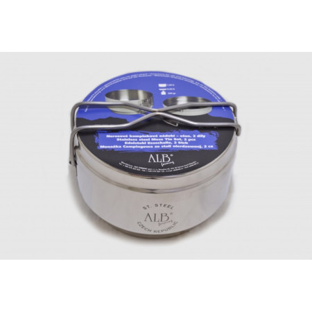 Fiambrera ALB forming nerezový - dvoudílný