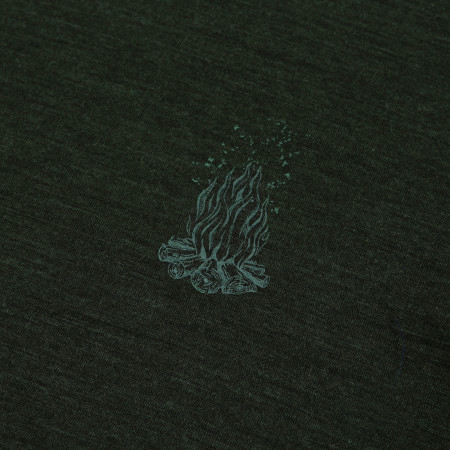 Camiseta de hombre Zulu Merino Fire 160 Short Comfy