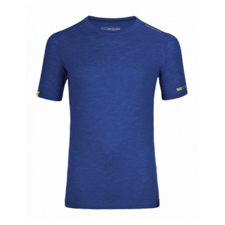 Camiseta funcional de hombre Ortovox Merino 105 Ultra Short Sleeve azul StrongBlue