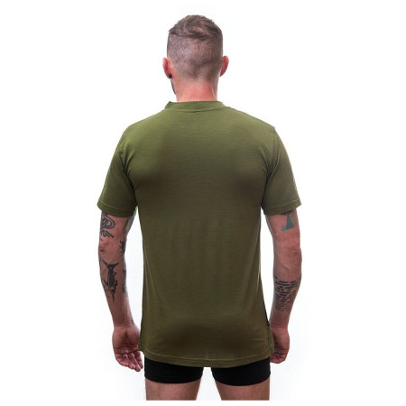 Camiseta de hombre Sensor Merino Wool Active PT Track (short sleeve)