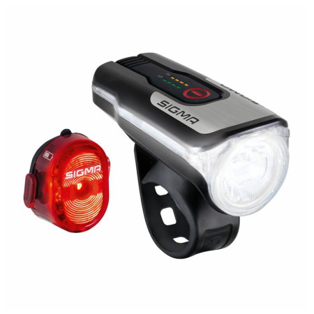 Luz delantera / trasera Sigma Aura 80 USB + Nugget II.
