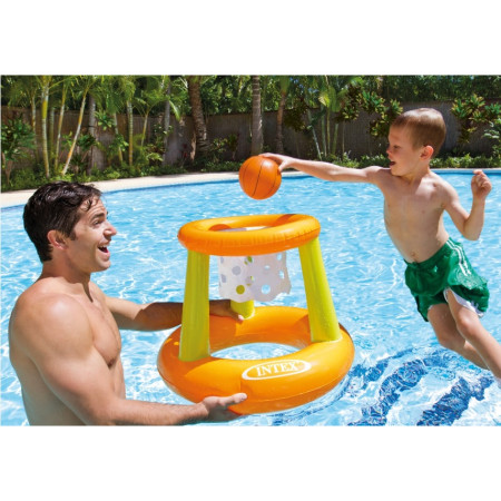 Canasta hinchable Intex Floating Hoops 58504NP