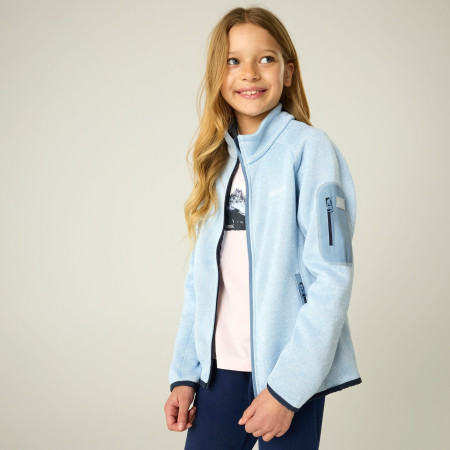 Sudadera para niños Regatta Junior Newhill SkyDuskBlue
