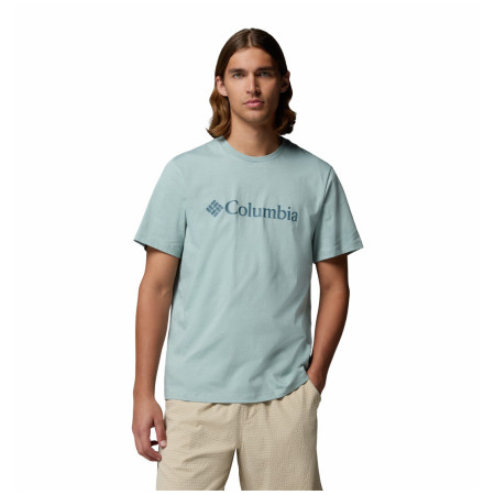 Camiseta de hombre Columbia CSC Basic Logo™ Tee azul claro Crushed Blue, Gem Columbia