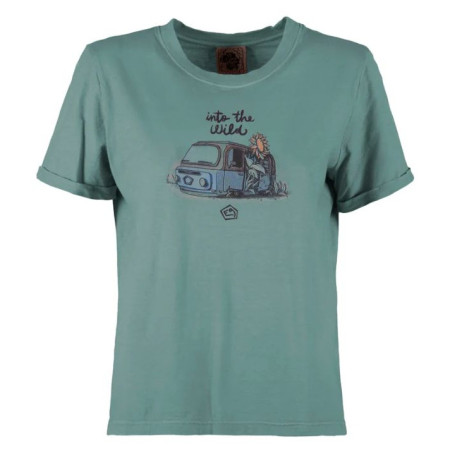 Camiseta de mujer E9 Wild Women's verde Thymus