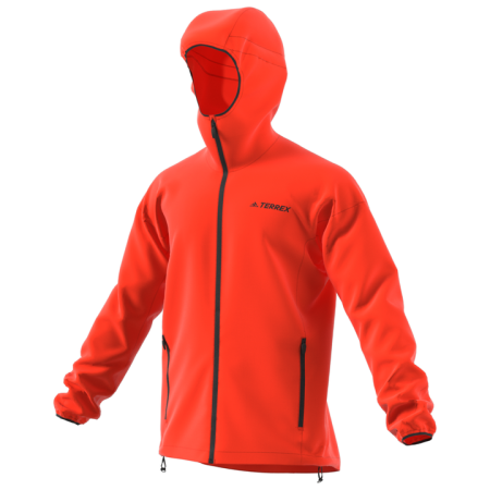 Chaqueta de hombre Adidas Agrav Wd Jkt naranja Actora