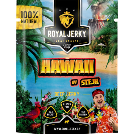 Carne seca Royal Jerky Beef Hawaii By Stejk 9x22g