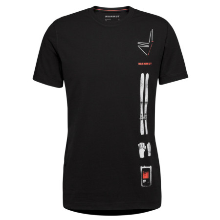 Camiseta de hombre Mammut Core T-Shirt Men Snow negro black