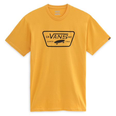 Camiseta de hombre Vans MN Full Patch amarillo GoldenGlow/Black