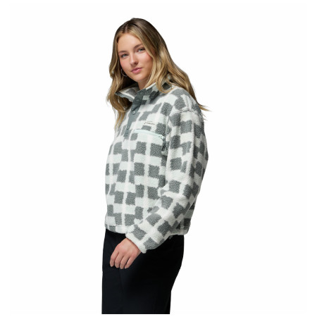Sudadera de mujer Columbia Helvetia™ II Printed Cropped Half Snap