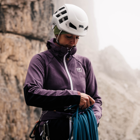 Chaqueta de mujer Ortovox Fleece Rib Hoody W