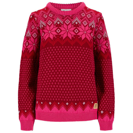 Jersey de mujer Dale of Norway Vilja Fem Sweater rosa Redrose Allium Raspberry