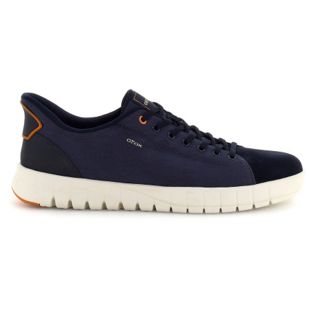 Calzado de hombre Geox U Flextride Plus gris/azul NAVY