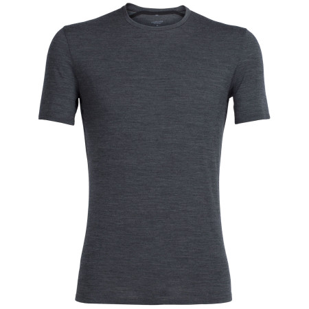 Camiseta de hombre Icebreaker Mens Anatomica SS Crewe gris JetHthr/Silver/Black