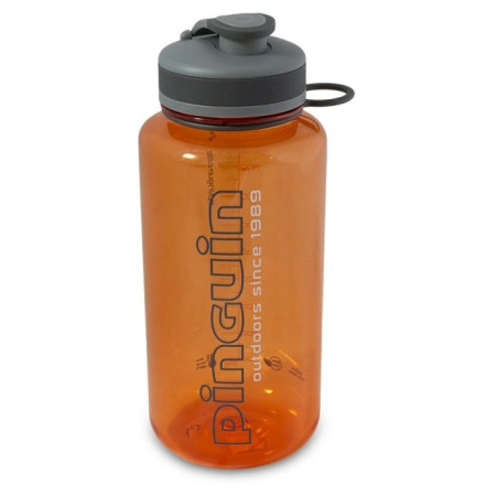 Botella Pinguin Tritan Fat Sport 1000 ml naranja orange